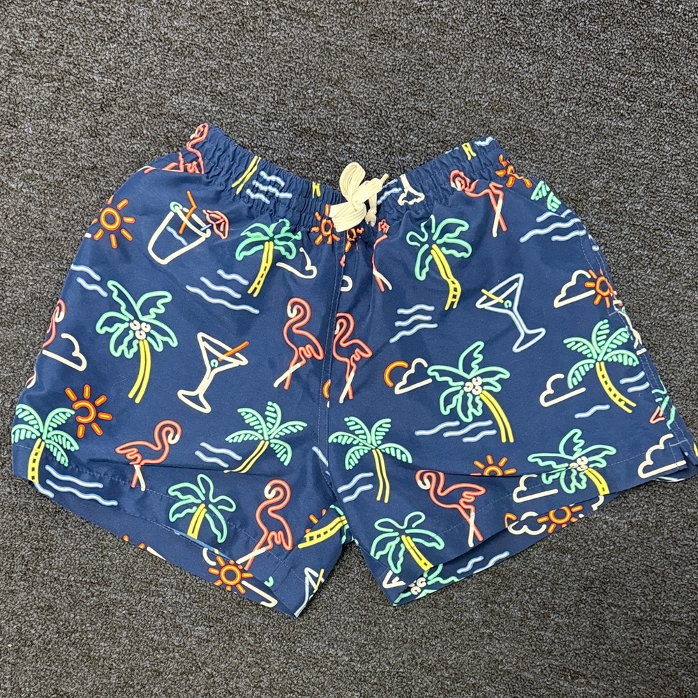 Chubbies Neon Lights 4” Swim Shorts